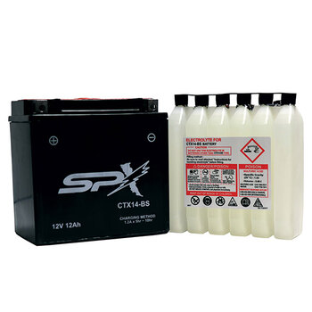 BATTERIE ET ​​ACIDE HAUTE PERFORMANCE SPX (CTX12 BS)