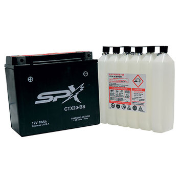 BATTERIE ET ​​ACIDE HAUTE PERFORMANCE SPX (CTX12 BS)