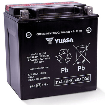 Batterie AGM haute performance YUASA (YUAM6230X)