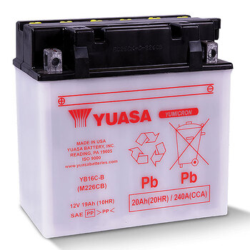 Batterie haute performance YUASA Yumicron (YUAM227BB)