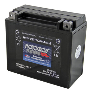 MOTOCROSS AGM HIGH PERFORMANCE BATTERY (MOSM6220C)