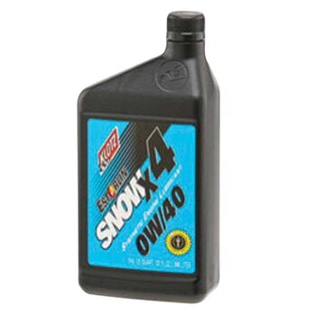 Maxima Racing Oils Snow 4T Ester entièrement synthétique 0W40 EA de 12