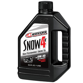 Maxima Racing Oils Huile pour motoneige Tundra entièrement synthétique 2T 5 gallons