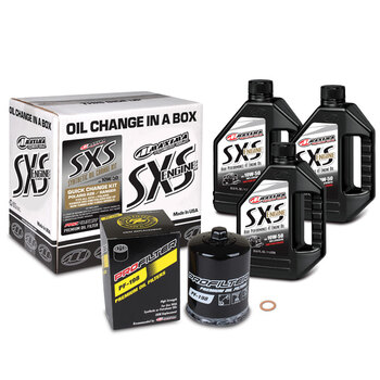 KIT D'HUILE À CHANGEMENT RAPIDE MAXIMA RACING OILS SXS (90 189013)