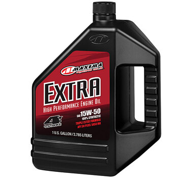 Maxima Racing Oils Huile moteur 4 temps extra synthétique EA de 4 128 OZ 10W60