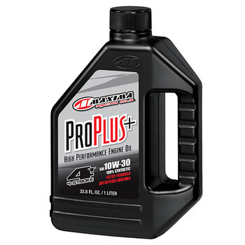 Maxima Racing Oils Pro Plus Huile moteur synthétique 4 temps EA de 4 128 OZ 10W30