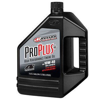 Maxima Racing Oils Pro Plus Huile moteur synthétique 4 temps 5 gallons 10W40