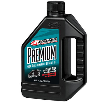 Maxima Racing Oils Huile moteur 4 temps haute performance de qualité supérieure 5 gallons 10W30