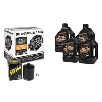 KIT DE CHANGEMENT RAPIDE MAXIMA RACING OILS V TWIN OIL Chrome