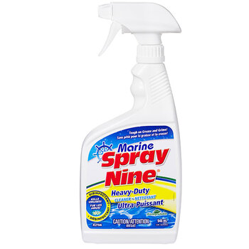 SPRAY NINE GLASS & STAINLESS STEEL CLEANER (C23319)