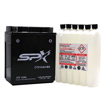 BATTERIE ET ​​ACIDE HAUTE PERFORMANCE SPX (CTX12 BS)