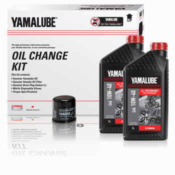 Yamalube® 10W 40 All Performance Oil Change Kit MC (1 L)