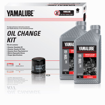 Yamalube® 0W 30 Synthetic Blend Oil Change Kit ATV (3 L)