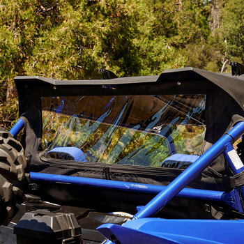 Lunette arrière rabattable en verre