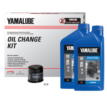 Yamalube® 0W 30 Synthetic Blend Oil Change Kit ATV (3 L)