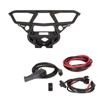 WARN® VRX 2500/3500 Front Brush Guard with Winch Mount Kit