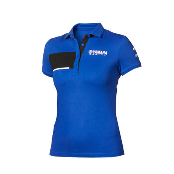 Yamaha Paddock Pulse Pit Shirt Petit bleu