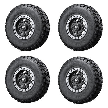 Fuel Anza D917 Beadlock Wheel EFX® MotoMTC 30 Tire Kit