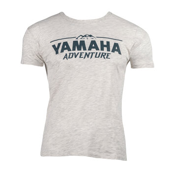 T-shirt Yamaha Adventure pour hommes, petit, noir métallisé (smx)