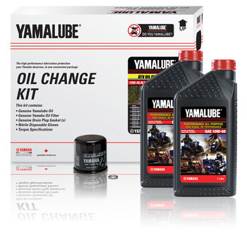 Yamalube® 10W 40 4T Performance Synthetic Oil Change Kit SSV (5 L)