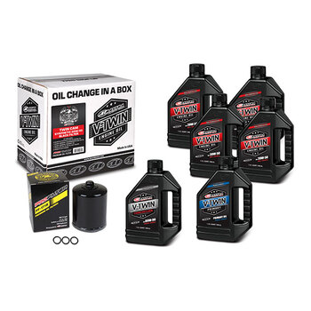 KIT DE CHANGEMENT COMPLET MAXIMA RACING OILS V TWIN OIL