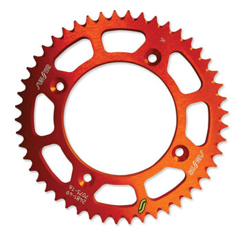 SUNSTAR WORKS TRIPLESTAR ALUMINUM REAR SPROCKET (5 354752OR)