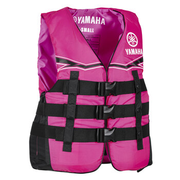 Gilet de sauvetage en nylon Yamaha pour femmes par JetPilot Triple Extra Large rose