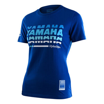 T-shirt à manches courtes Yamaha Marine Heavyweight Small bleu marine