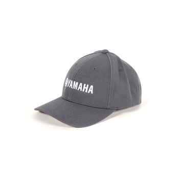 Yamaha Essential Curved Visor Snapback Taille unique gris