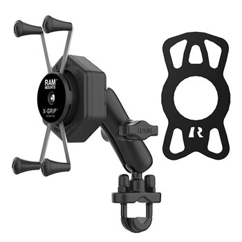 RAM MOUNTS X GRIP BASE DE TIGE DE FOURCHE POUR TÉLÉPHONE LARGE (RAM B 176 A UN10U)