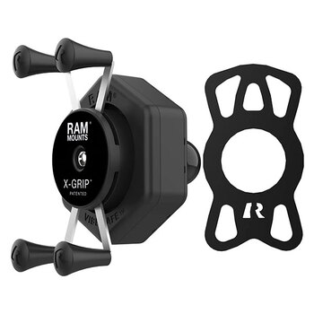 Support de téléphone RAM X Grip avec Vibe Safe et base de tige de fourche (RAM B 176 A UN7 462)