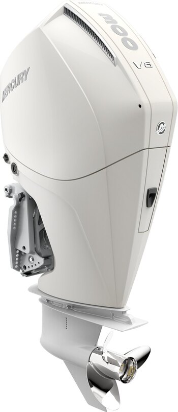 Mercury FourStroke 250ch Cold Fusion Blanc