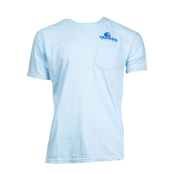 T-shirt à manches courtes Yamaha Marine Heavyweight Small bleu marine