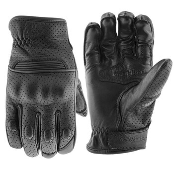 Gants de moto sans doigts Speed ​​and Strength pour hommes, résistants comme des clous, petits, noirs, pour hommes