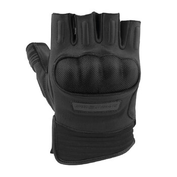 Gants de moto sans doigts Speed ​​and Strength pour hommes, résistants comme des clous, petits, noirs, pour hommes