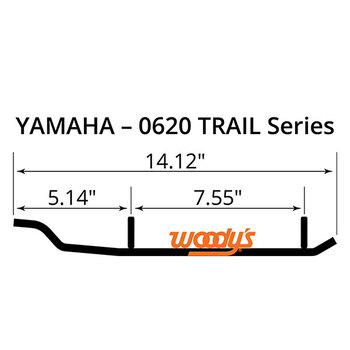 WOODY'S FLAT TOP EXTENDER TRAIL III 4 LIGNE CARBURE (ELX3 8350)