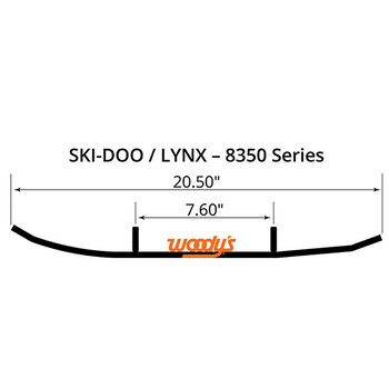 WOODY'S FLAT TOP TRAIL BLAZER 6 CARBIDE TRAIL RUNNER (TYV4 6450)