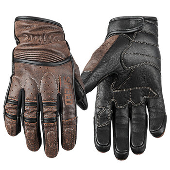 Gants en cuir pour hommes Vitesse et force Rust and Redemption