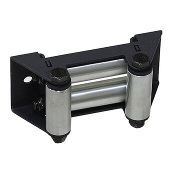 Warn Roller Fairlead Noir, Treuil Argenté 4000 5500 lbs