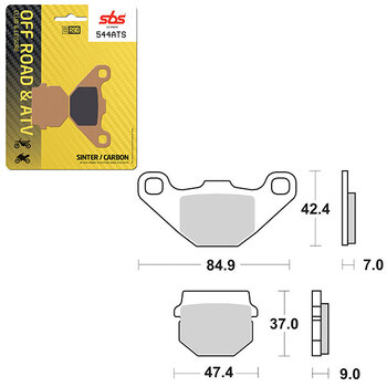 SBS SINTER BRAKE PAD (6460898108)