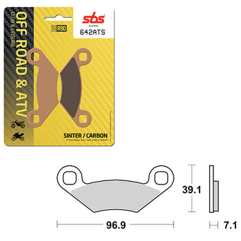 SBS SINTER BRAKE PAD (6460898108)