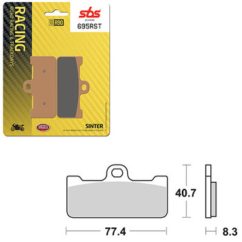 SBS ROAD RACING & TRACKDAYS SINTER BRAKE PAD (6470638100)