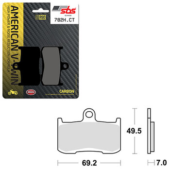 SBS ANTI BRUIT CALES DE PLAQUETTES DE FREIN 4PK (016802127)