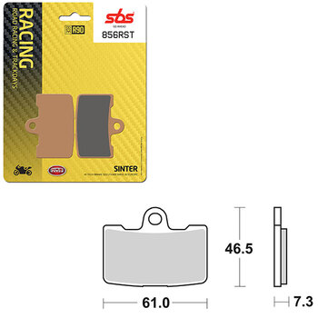 SBS ROAD RACING & TRACKDAYS SINTER BRAKE PAD (6470788108)