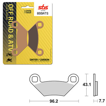 SBS SINTER BRAKE PAD (6460898108)