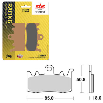 SBS ROAD RACING & TRACKDAYS SINTER BRAKE PAD (6470788108)