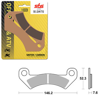 SBS SINTER BRAKE PAD (6460898108)