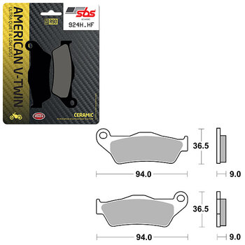 SBS ANTI BRUIT CALES DE PLAQUETTES DE FREIN 4PK (016802127)