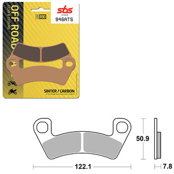 SBS SINTER BRAKE PAD (6460898108)