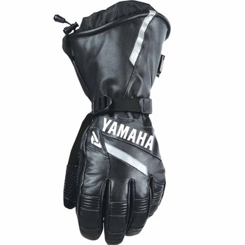 Yamaha Racing Gants Large blanc/noir